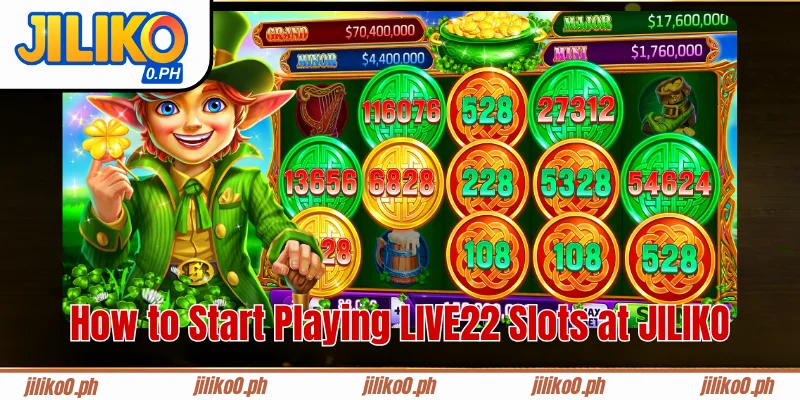 How to Start Playing LIVE22 Slots at JILIKO