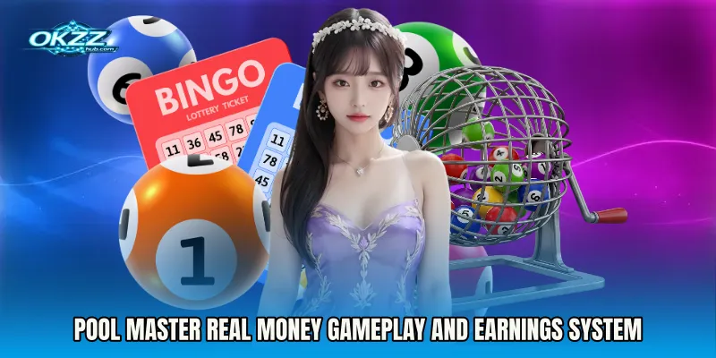 Pool Master real money gameplay and earnings system